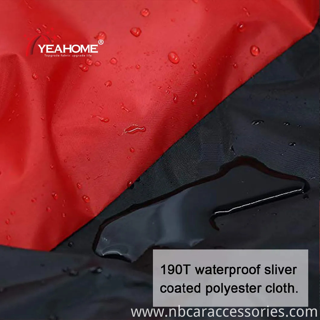 100% Waterproof Sun Protection Heavy Duty Motorcycle Cover